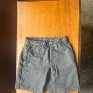 Cat & Jack Boys Charcoal Elastic Shorts